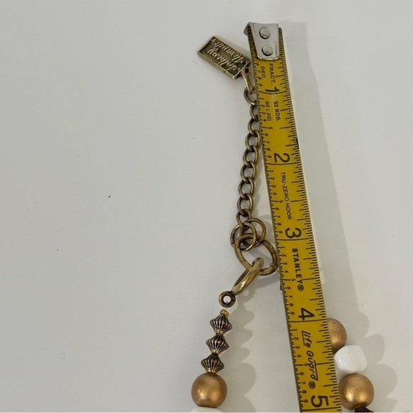 Anthony Alexander glass acrylic one of a kind vintage modernist necklace - Picture 8 of 9